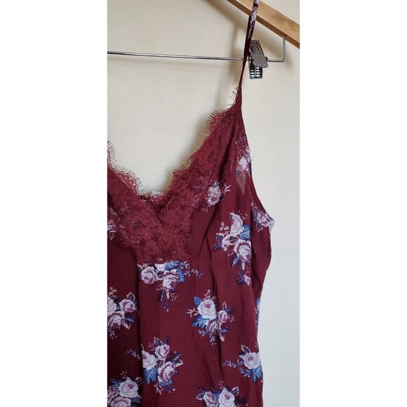 American Eagle Outfitters Brown Floral Short Dress Size Medium NWT - Picture 8 of 16